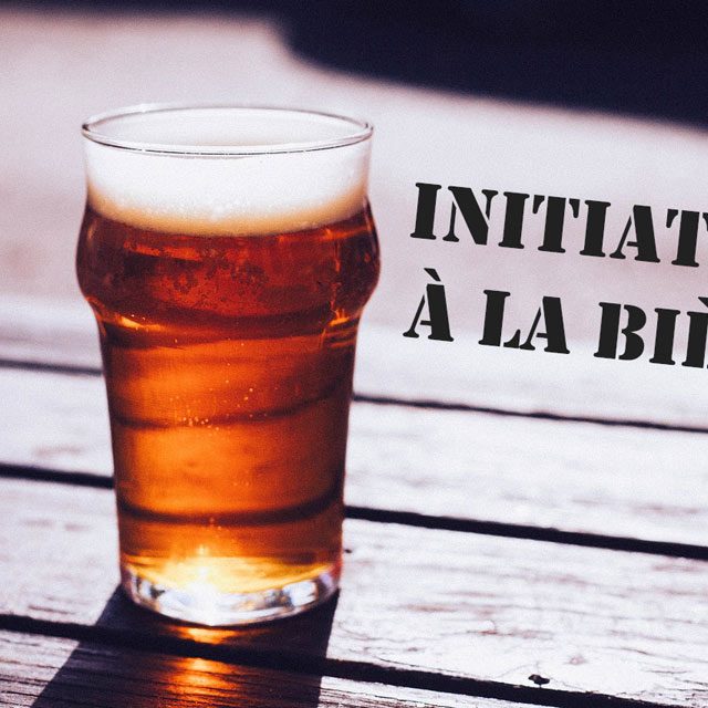 Initiation à la bière